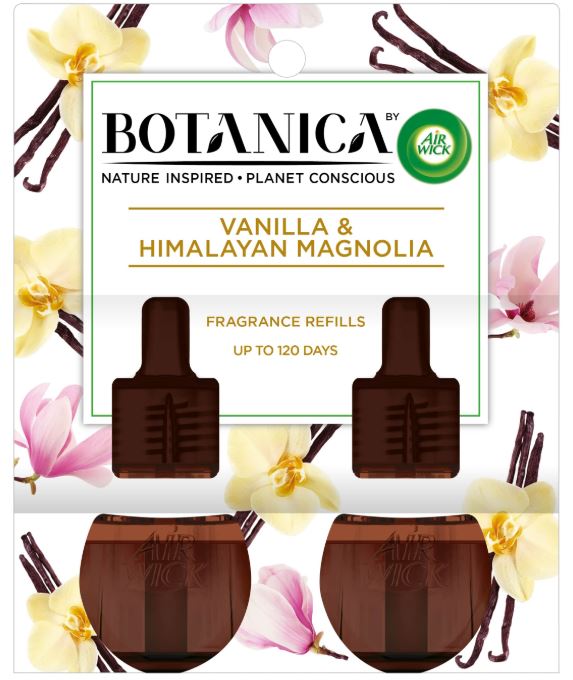 AIR WICK Botanica Scented Oil  Vanilla  Himalayan Magnolia 